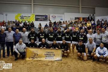  El Castro Morales siente el calor de la afición de Telde y se hace con la I Copa La Piconera (Foto TA)
